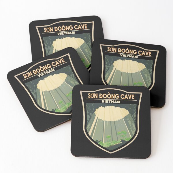 Item preview, Son Doong Cave Vietnam Badge designed and sold by KrisSidDesigns.
