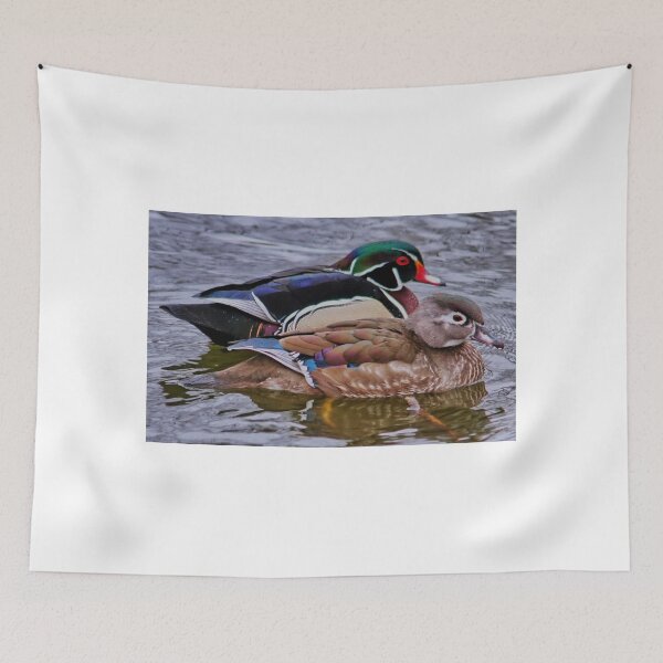 Item preview, Mr & Mrs Wood Duck designed and sold by AnnDixon.