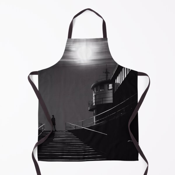 Item preview, Entrance of a Harbor: Embracing the Mystery of a Dark Night designed and sold by SingularityGeek.