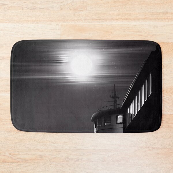 Item preview, Entrance of a Harbor: Embracing the Mystery of a Dark Night designed and sold by SingularityGeek.