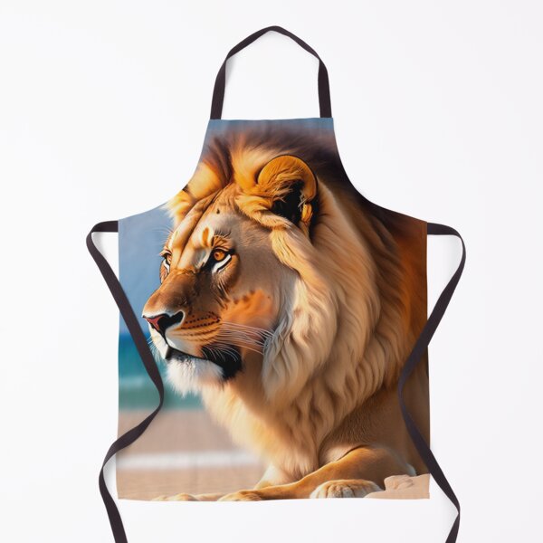 Item preview, The lion is Looking forward to the ocean designed and sold by Magical-bear.