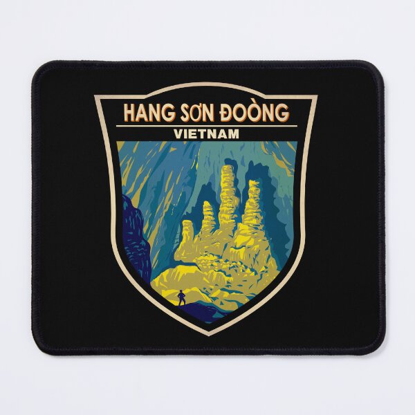 Item preview, Hang Son Doong Cave Vietnam Badge designed and sold by KrisSidDesigns.