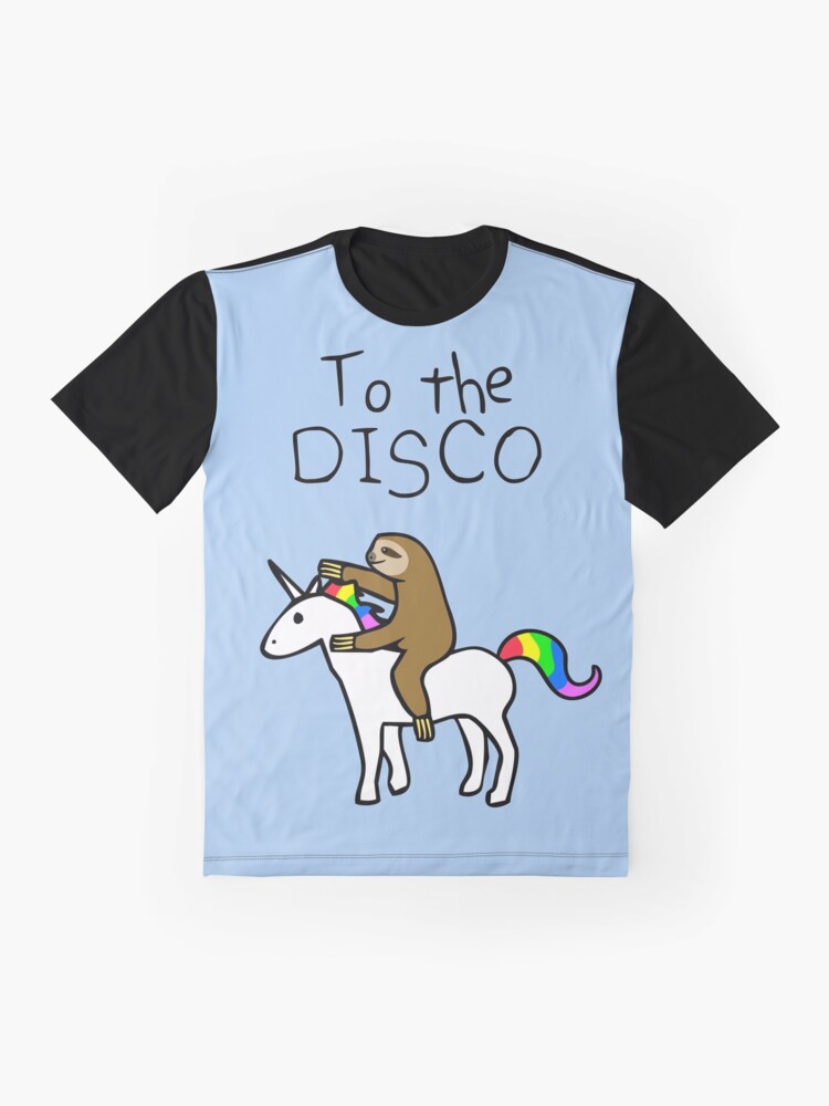 sloth riding unicorn shirt