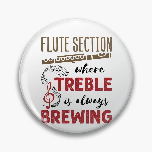 Item preview, Funny Flute Section Where Treble Is Always Brewing designed and sold by jaygo.