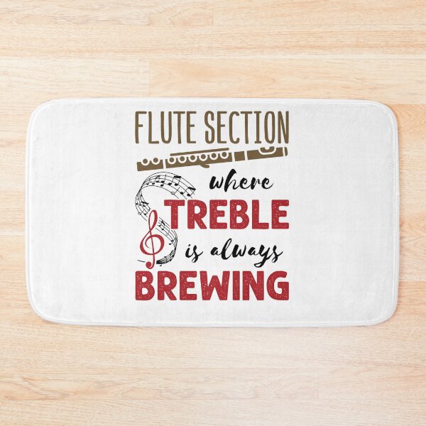 Item preview, Funny Flute Section Where Treble Is Always Brewing designed and sold by jaygo.
