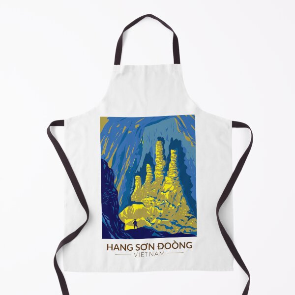 Item preview, Hang Son Doong Cave Vietnam Travel Art Vintage designed and sold by KrisSidDesigns.