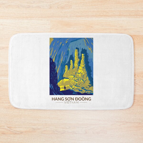 Item preview, Hang Son Doong Cave Vietnam Travel Art Vintage designed and sold by KrisSidDesigns.