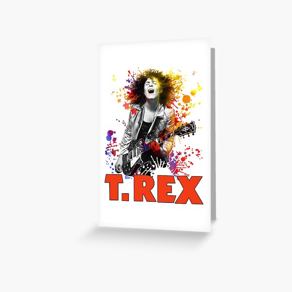 Item preview, Birthday Gift T. Rex Rock Band Marc Bolan Retro Cool Top Tee designed and sold by millar-djaniece.