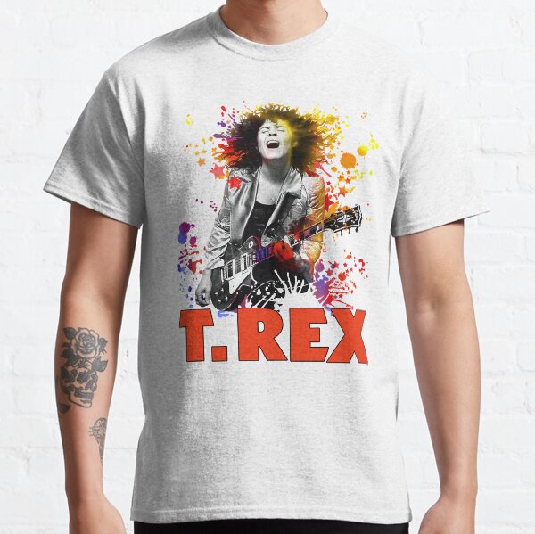 Item preview, Birthday Gift T. Rex Rock Band Marc Bolan Retro Cool Top Tee designed and sold by millar-djaniece.