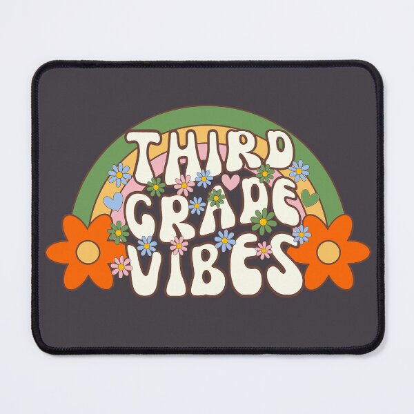Item preview, Third Grade Vibes Back To School Retro Teacher Kids designed and sold by SunfullyYours.