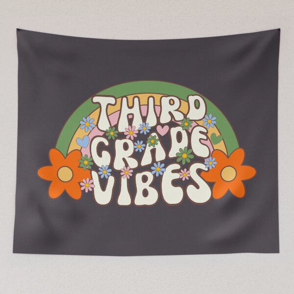 Item preview, Third Grade Vibes Back To School Retro Teacher Kids designed and sold by SunfullyYours.