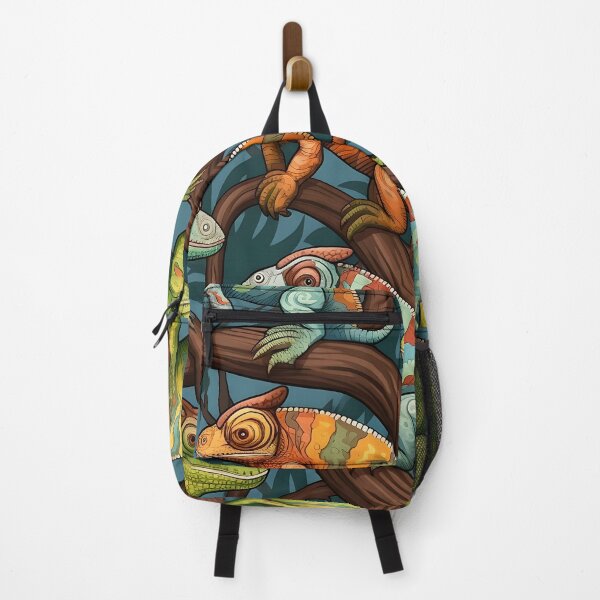 Item preview, Colorful Chameleon Wonders designed and sold by imaginariumlab.