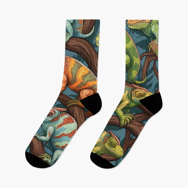 Item preview, Colorful Chameleon Wonders designed and sold by imaginariumlab.