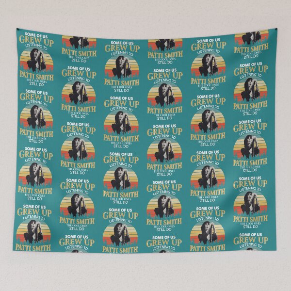 Item preview, Team Boys Girls Grew Up Patti Smith Retro Style designed and sold by LiaraYip0.