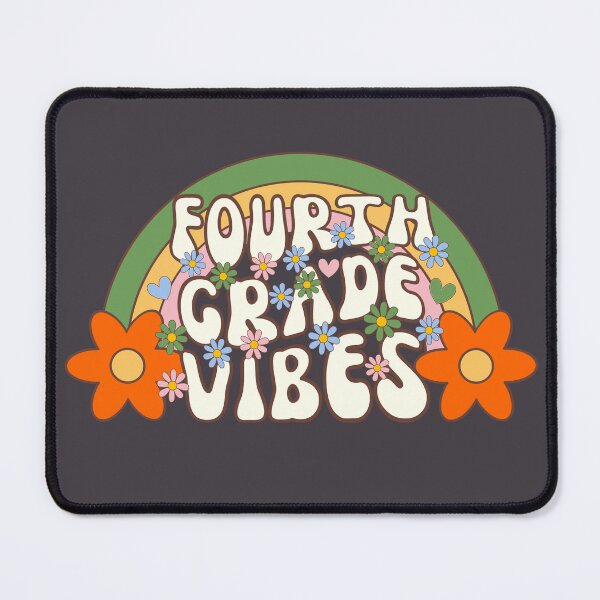 Item preview, Fourth Grade Vibes Back To School Retro Teacher Kids designed and sold by SunfullyYours.
