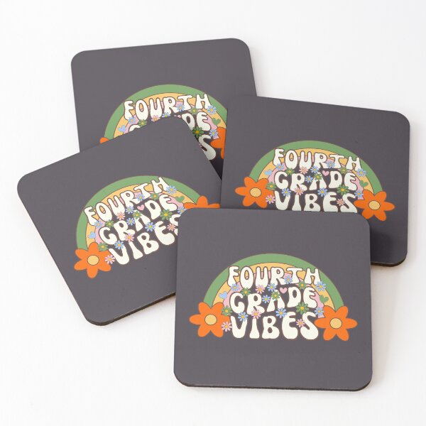 Item preview, Fourth Grade Vibes Back To School Retro Teacher Kids designed and sold by SunfullyYours.