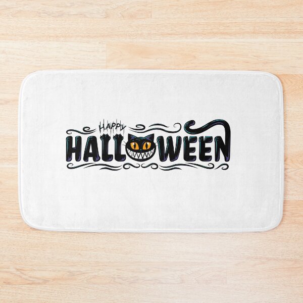 Item preview, happy halloween cat smile designed and sold by quanlh.