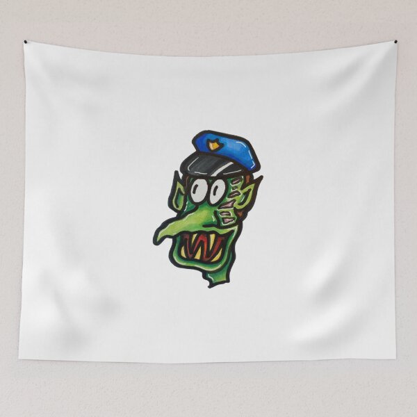 Item preview, Police monster 1 designed and sold by Zoevcs.