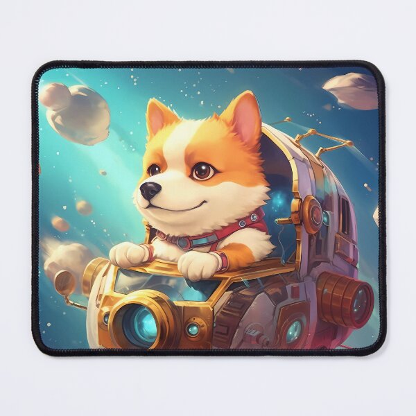 Item preview, Cute and Intelligent Alien Puppy: A Breed Beyond Space and Time designed and sold by SingularityGeek.