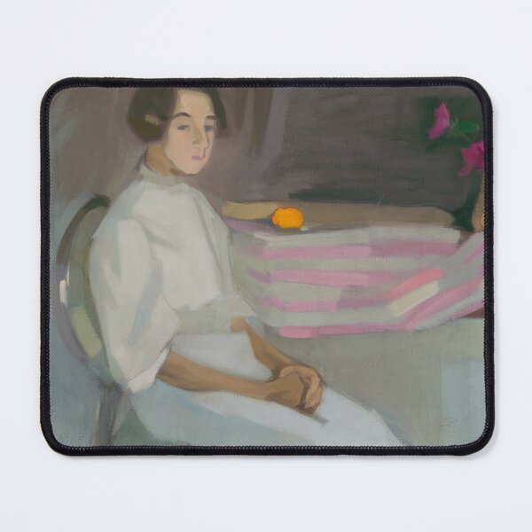 Item preview, Helene Schjerfbeck Portrait of Girl with Orange designed and sold by Vintage Wall Art.