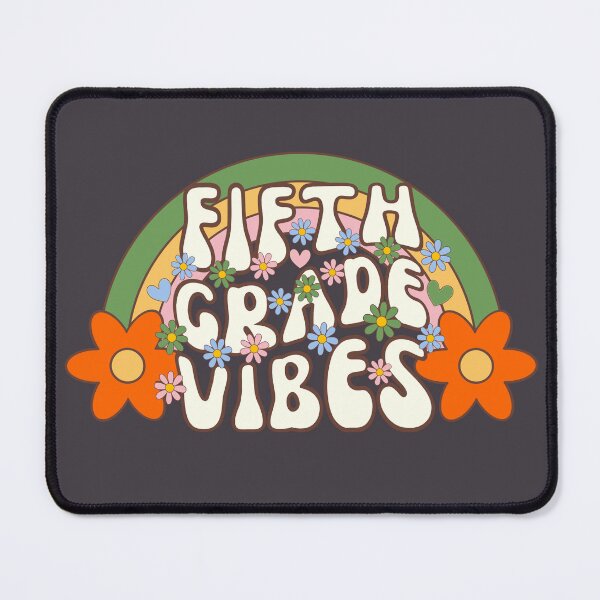 Item preview, Fifth Grade Vibes Back To School Retro Teacher Kids designed and sold by SunfullyYours.