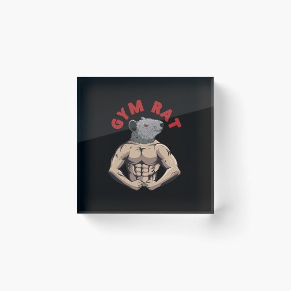 Item preview, The Gym Rat designed and sold by Ratsnestapp.