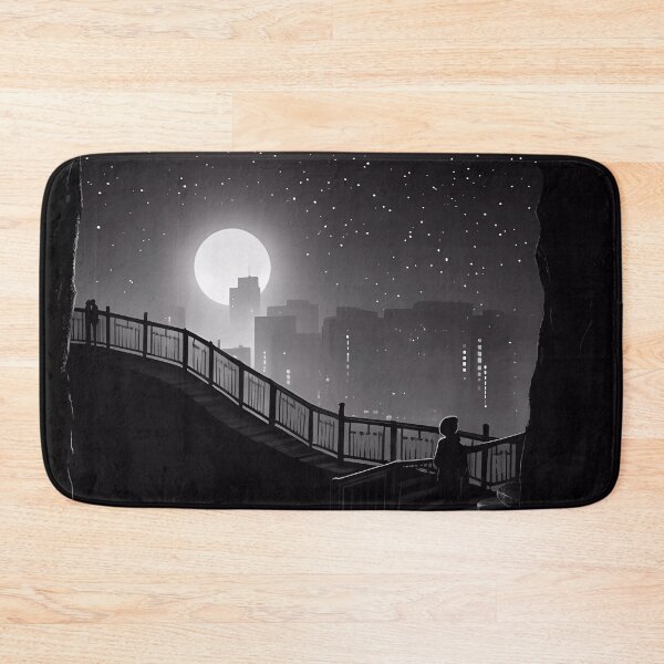 Item preview, Encounters on a Starry Night: Illuminated Steps Outside the Old City designed and sold by SingularityGeek.