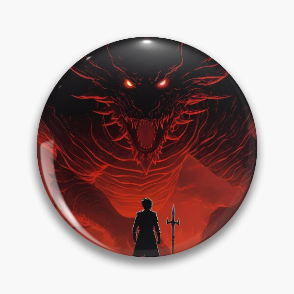 Item preview, Epic Battle: Warrior Versus Guardian Dragon of the Center of the Earth designed and sold by SingularityGeek.