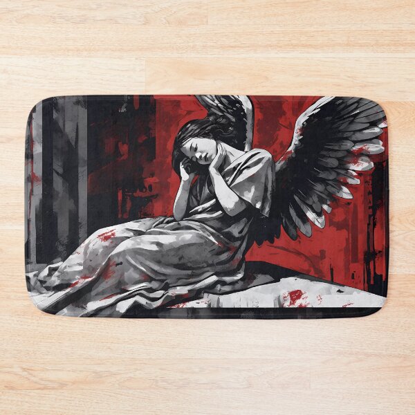 Item preview, Fallen Angel: After the Defeat, Wings Tattered and Spirit Weary designed and sold by SingularityGeek.