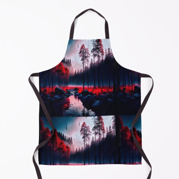 Item preview, Mythical red Forrest creek designed and sold by ColderDesignLab.