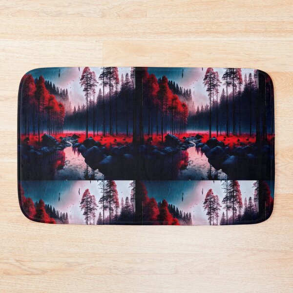Item preview, Mythical red Forrest creek designed and sold by ColderDesignLab.