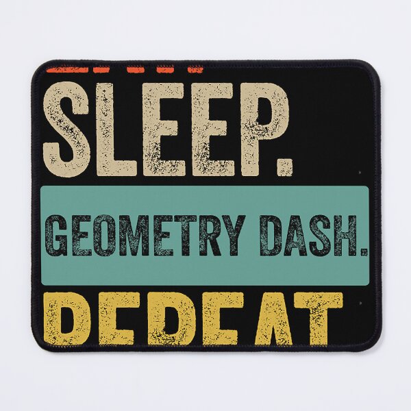Item preview, Eat sleep geometry dash repeat retro vintage designed and sold by shen-illaz.