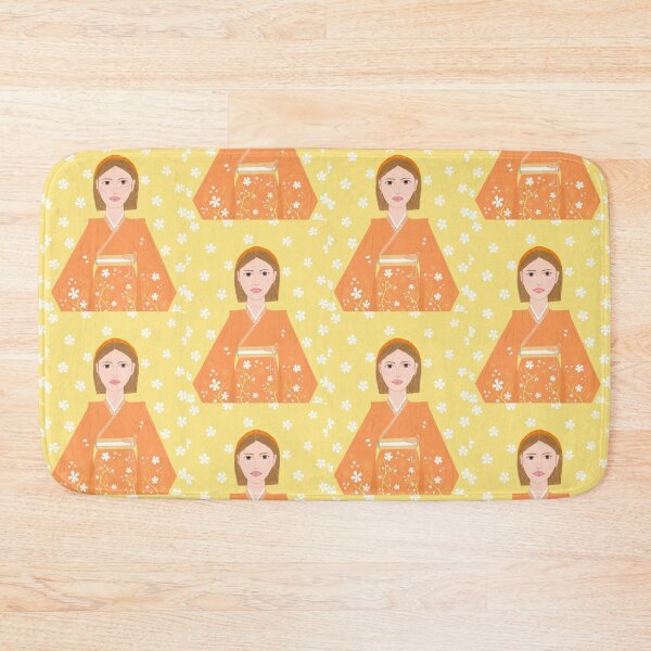 Item preview, Girl in Kimono designed and sold by peachesandfizz.