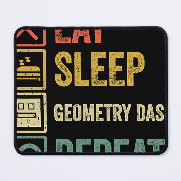 Item preview, Funny eat sleep geometry dash repeat retro vintage designed and sold by shen-illaz.