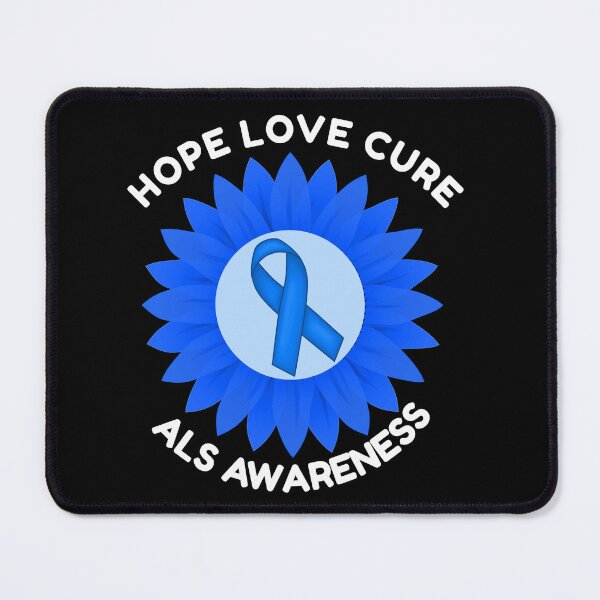 Item preview, Amyotrophic Lateral Sclerosis ALS Awareness Hope Love Cure designed and sold by Color-Sparkle.