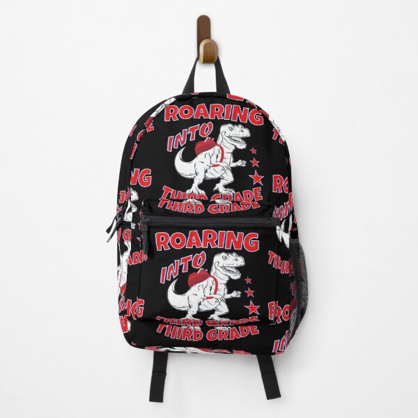 Item preview, Back To School Dinosaur School Dino - Roaring Into Third Grade designed and sold by Affyboss6.