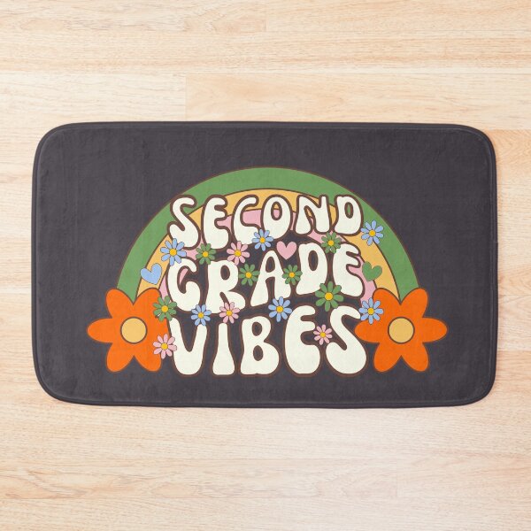 Item preview, Second Grade Vibes Back To School Retro Teacher Kids designed and sold by SunfullyYours.