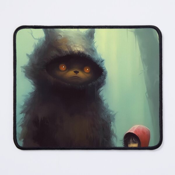 Item preview, Giant Cat Spirit Disguised as a Dead Rat: Alongside its Owner and Mistress of its Spell designed and sold by SingularityGeek.