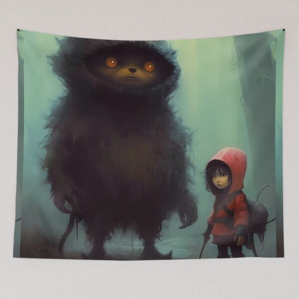 Item preview, Giant Cat Spirit Disguised as a Dead Rat: Alongside its Owner and Mistress of its Spell designed and sold by SingularityGeek.