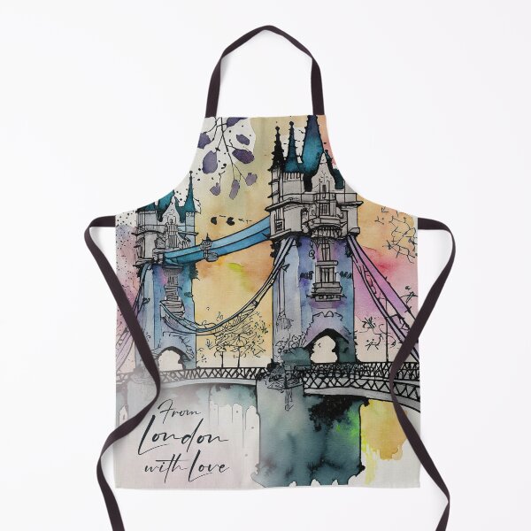 Item preview, London Bridge - Cities and Places - Watercolor Collection designed and sold by monkeybusiness.pt.