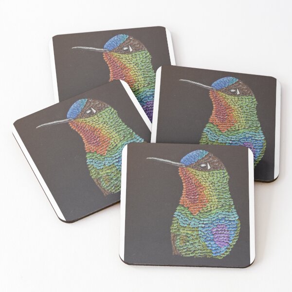Item preview, Fiery-throated Hummingbird designed and sold by lisavonbiela.