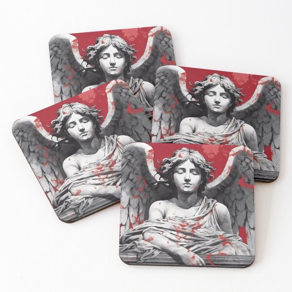 Item preview, Greco-Roman Statue of an Angel: A Timeless Emissary of Divine Grace designed and sold by SingularityGeek.