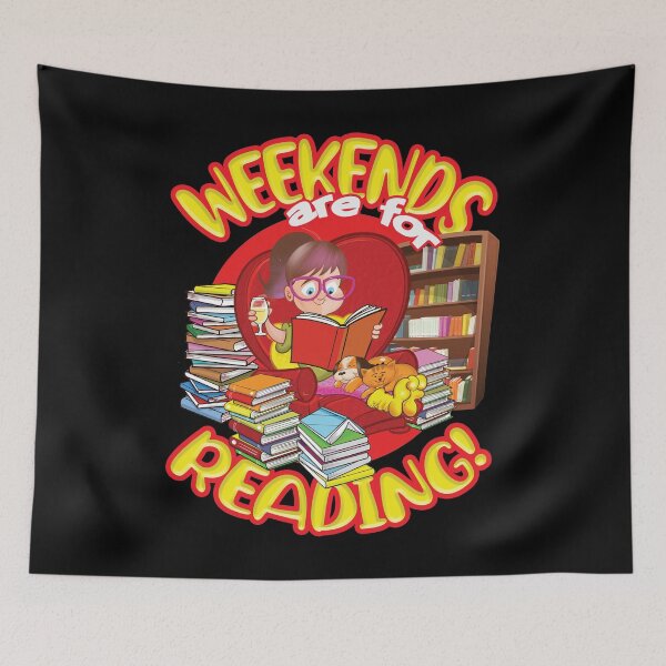 Item preview, Weekends are for reading! designed and sold by jimbairn.