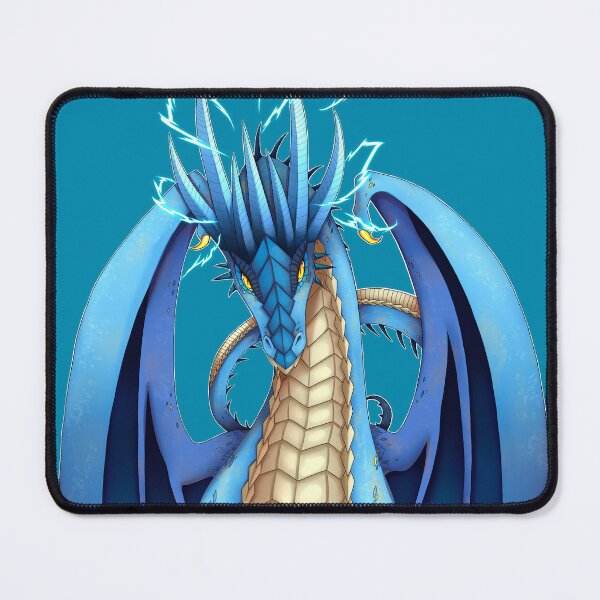 Item preview, Cytarrul the Eternal: The Prideful Blue Dragon (Dragon Form) designed and sold by StephSwanQuills.
