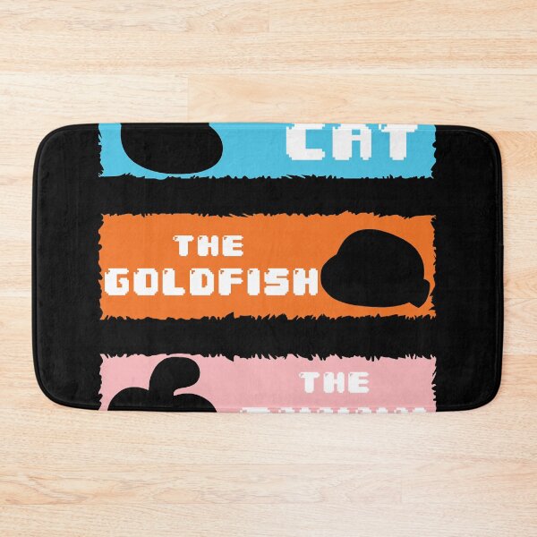 Item preview, the cat, the goldfish, the bunny. designed and sold by thrasher-grisel.