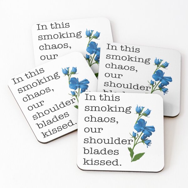 Item preview, fred  again art, again logo, music, blue flowers, typographic, modern wall art designed and sold by mayaone.