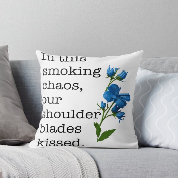 Item preview, fred  again art, again logo, music, blue flowers, typographic, modern wall art designed and sold by mayaone.