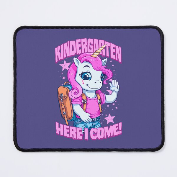 Item preview, Kindergarten Here I Come Back To First Day Of School Unicorn designed and sold by GrandeDuc.
