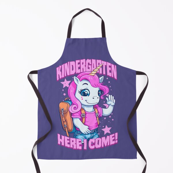 Item preview, Kindergarten Here I Come Back To First Day Of School Unicorn designed and sold by GrandeDuc.