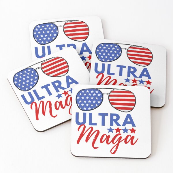 Item preview, Ultra MAGA USA Flag Sunglasses 4th of July designed and sold by SztylishDesigns.